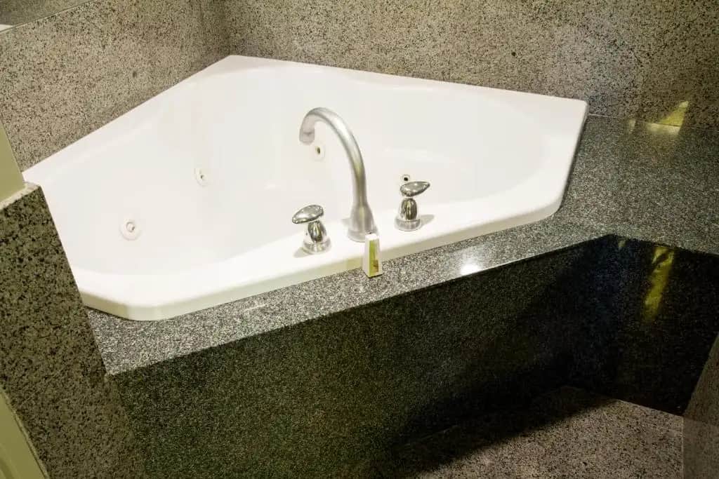 Private in-room jacuzzi tub in the Deluxe King Room with Whirlpool at Scottsdale Parkview Hotel