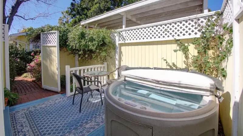 Secret Garden Inn & Cottages — view