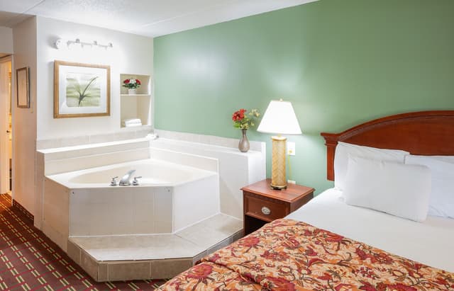Private in-room hot tub