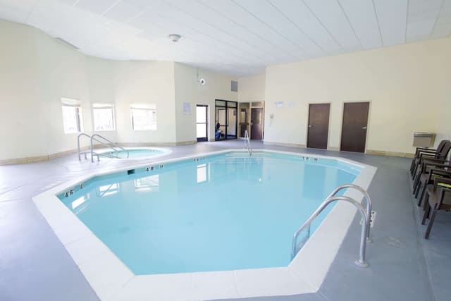 Shared indoor hot tub