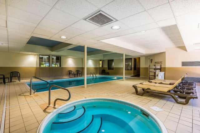 Private in-room hot tub at Sleep Inn Springfield South I60 near Medical District