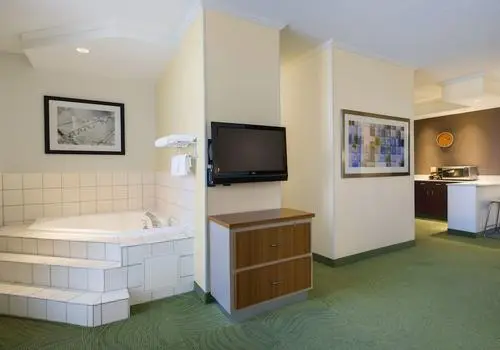 In-room hot tub at SpringHill Suites by Marriott Lawrence Downtown in Lawrence, KS