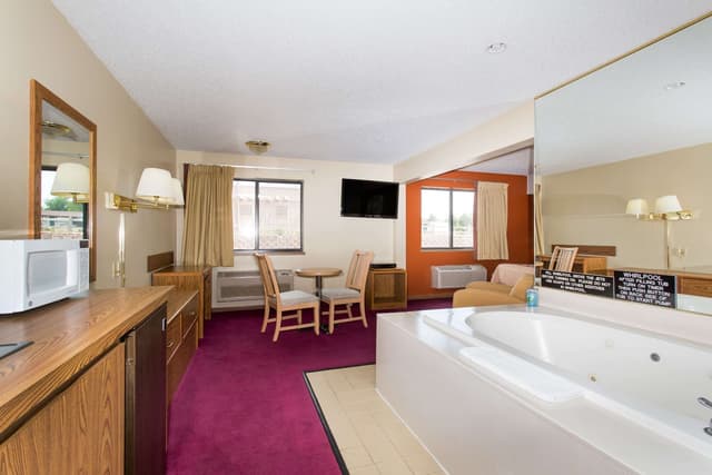 Private in-room hot tub