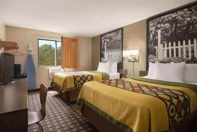 Super 8 by Wyndham Mayfield — guest room
