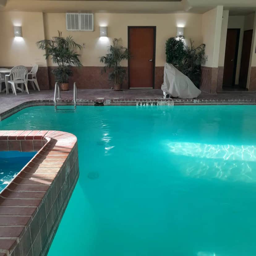 Shared indoor hot tub at Super 8 by Wyndham Odessa TX