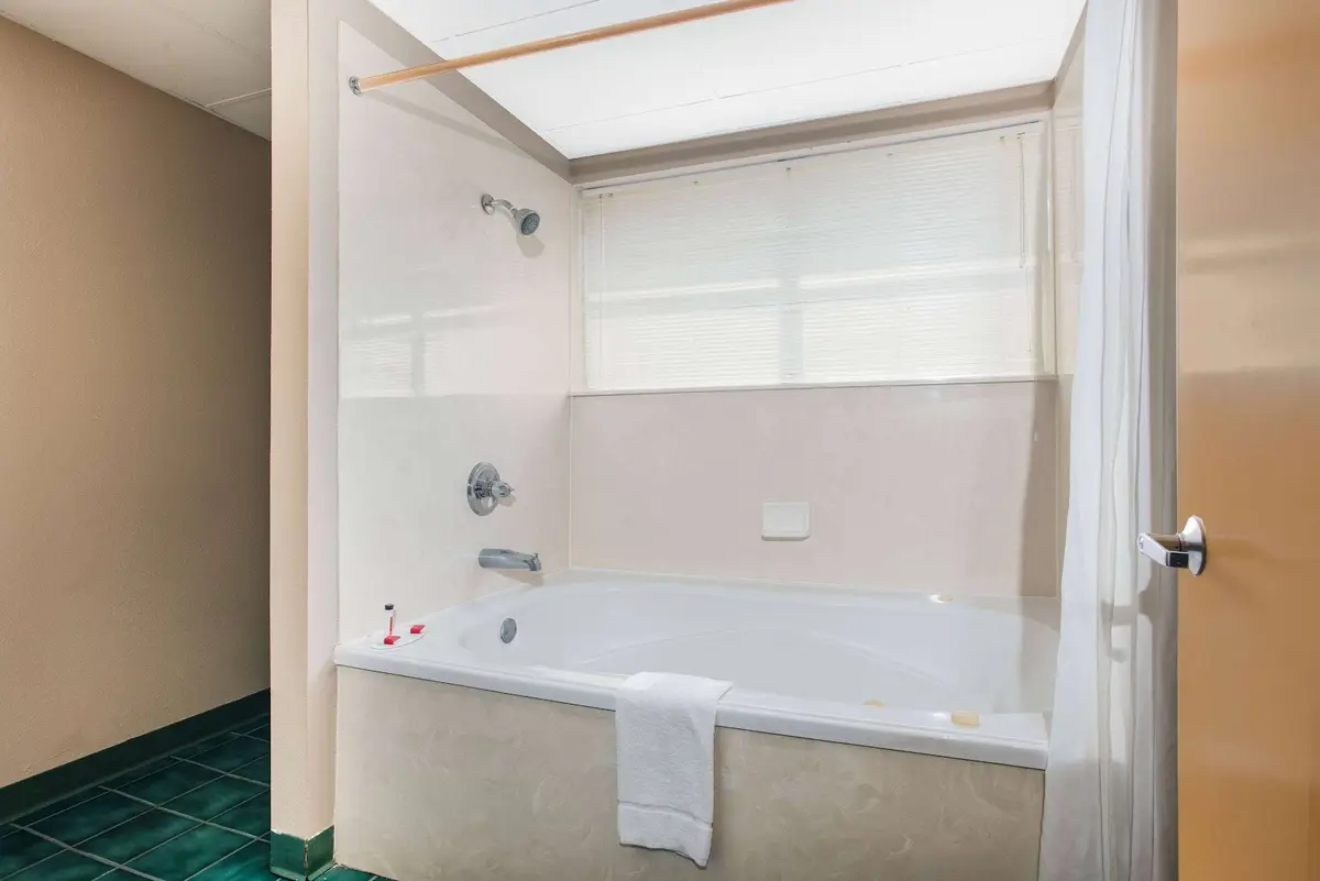 Deep soaking bathtub at Super 8 by Wyndham Sevierville Riverside