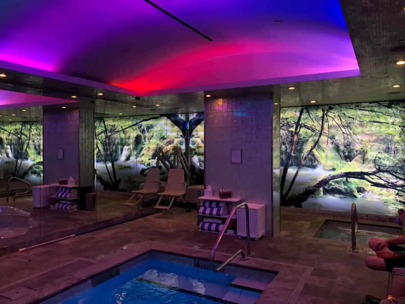 Shared indoor hot tub at The Chatwal, New York in New York City, NY
