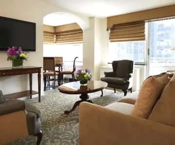 Shared indoor hot tub at The Kimberly Hotel in New York City, NY