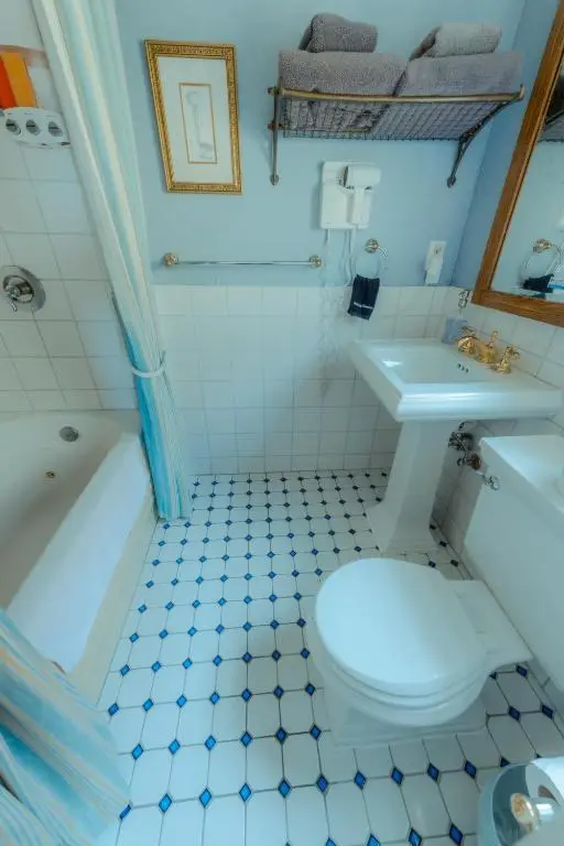 Private in-room jacuzzi tub in the Queen Room with Spa Bath at The Old St Angela Inn