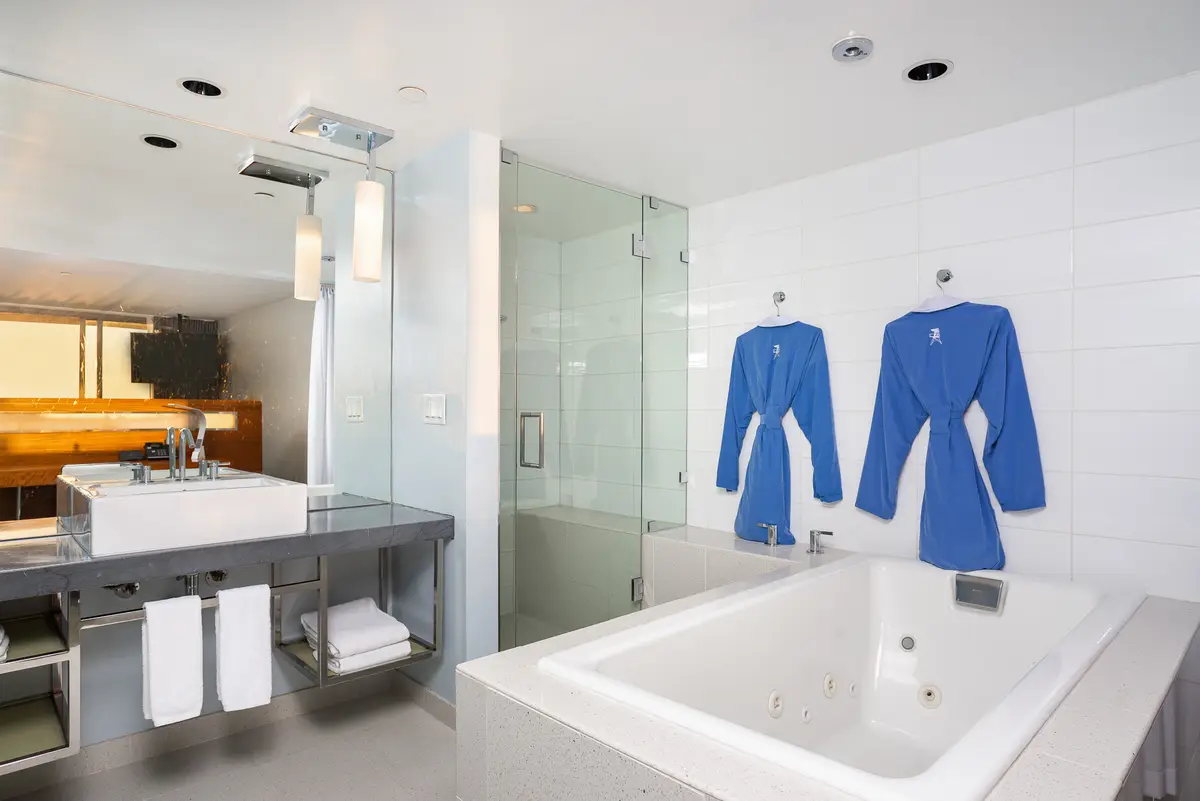 Tower23 Hotel Private in-room jacuzzi tub