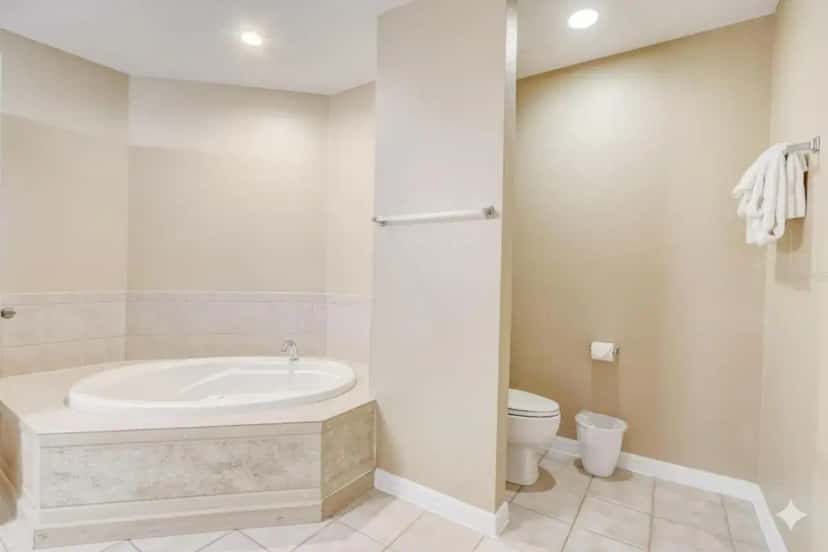 In-room hot tub at Villa Near Disney in Orlando, FL