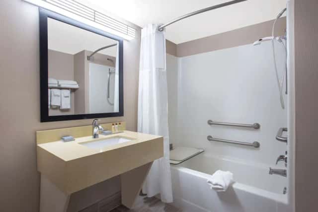 Deep soaking bathtub at Wingate by Wyndham Indianapolis Airport Plainfield