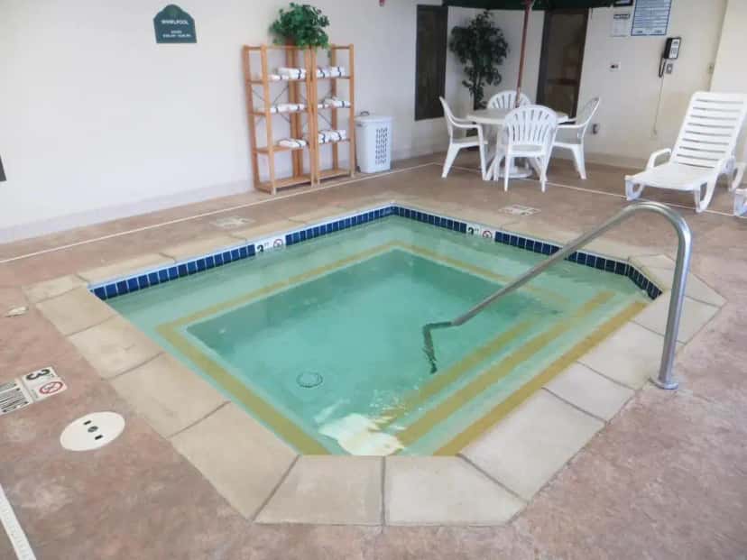 In-room hot tub at Wingate by Wyndham Peoria in Peoria, IL