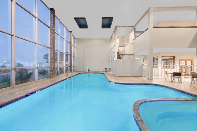 Shared indoor hot tub