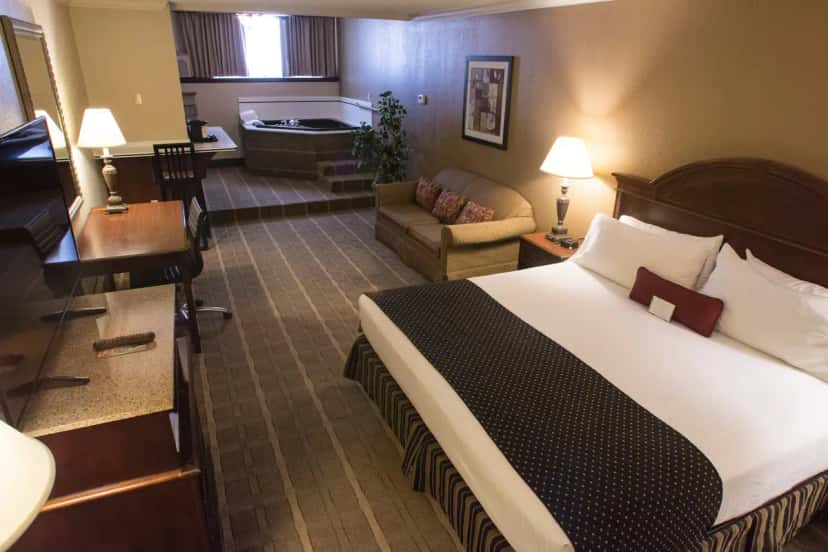 In-room hot tub at Wyndham Garden Warsaw in Warsaw, IN