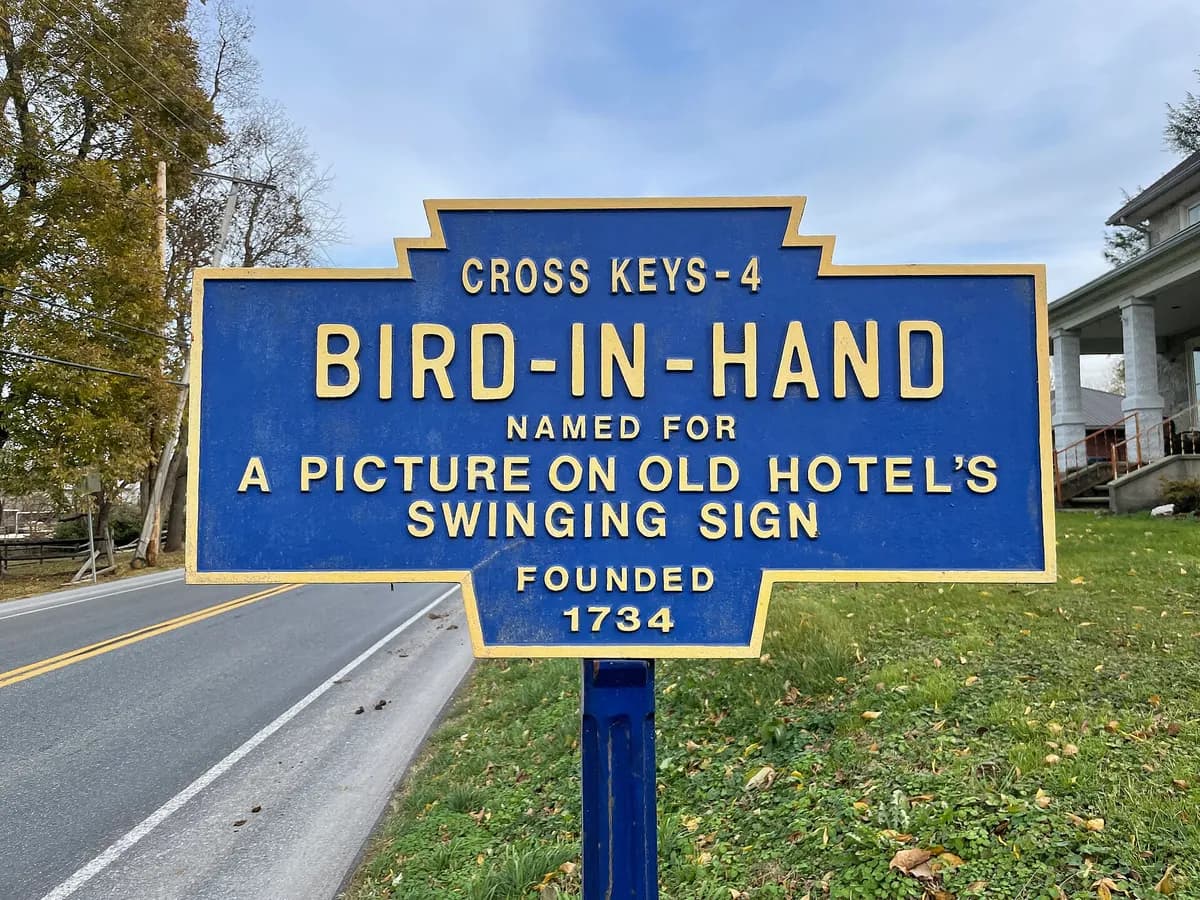 Bird In Hand, Pennsylvania