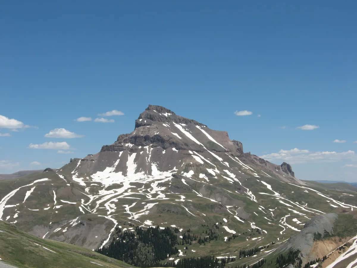 Ouray, Colorado surrounded by the San Juan Mountains