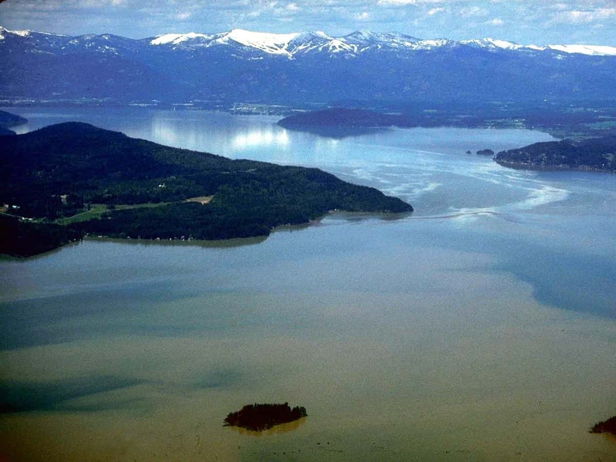 Lake Pend Oreille near Sandpoint, Idaho