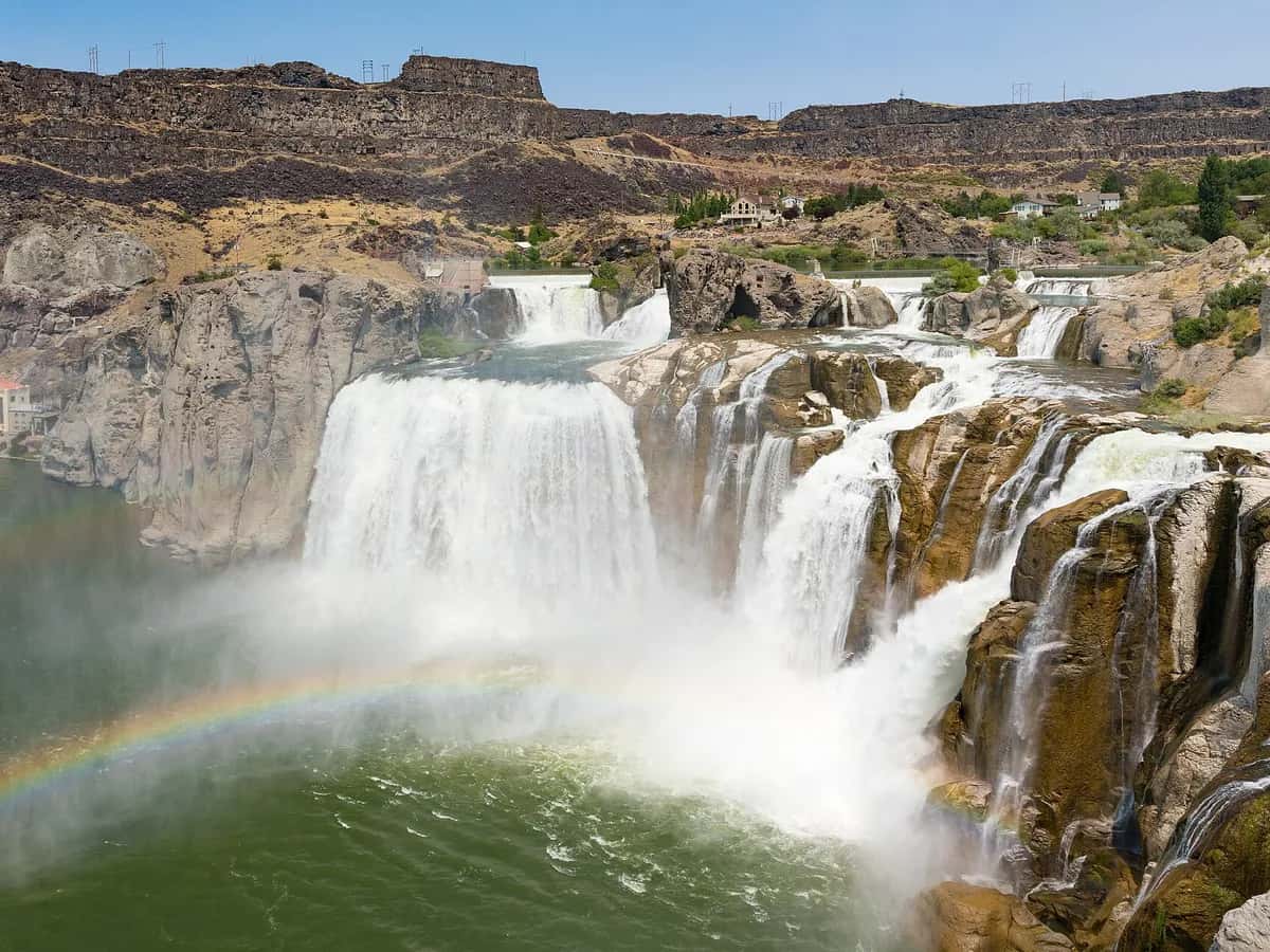 Shoshone Falls on the Snake River near Twin Falls, Idaho