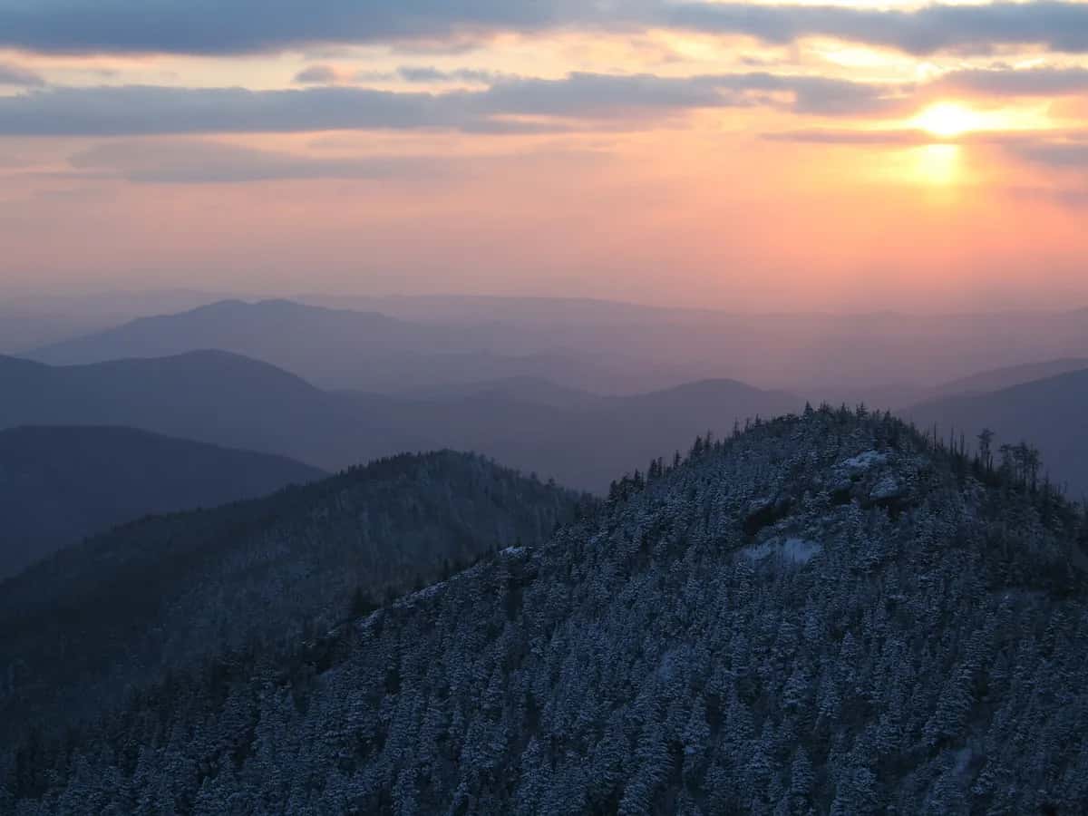 Cades Cove valley in the Great Smoky Mountains