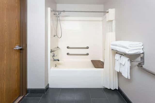Jetted bathtub at Microtel Inn & Suites By Wyndham Appleton