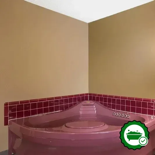 Private in-room hot tub