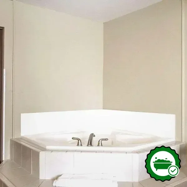 Private in-room hot tub