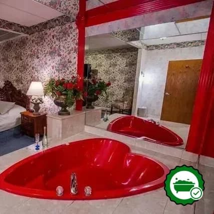 Private in-room hot tub
