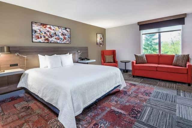 Hilton Garden Inn Syracuse — guest room