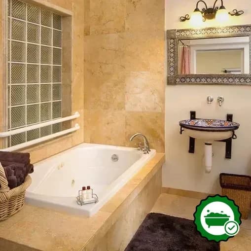 Deep soaking bathtub