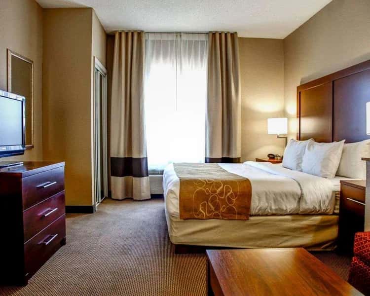 In-room hot tub at Comfort Suites Gadsden Attalla in Gadsden, AL
