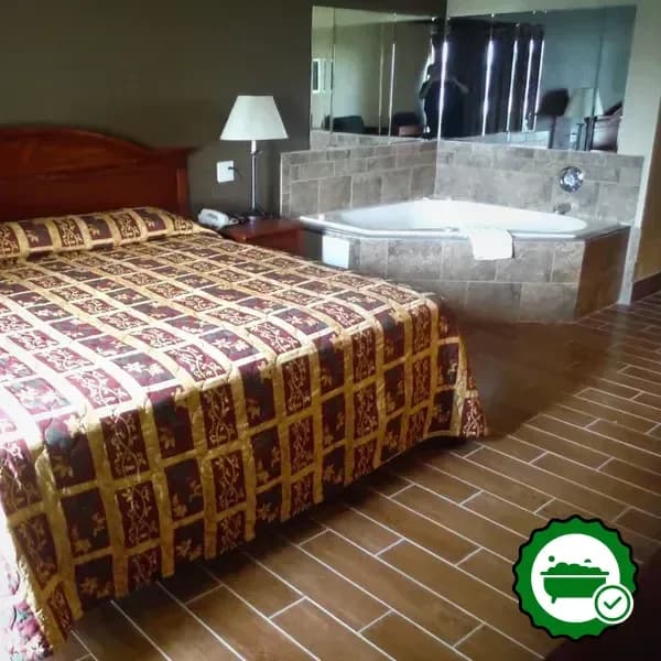 Private in-room hot tub