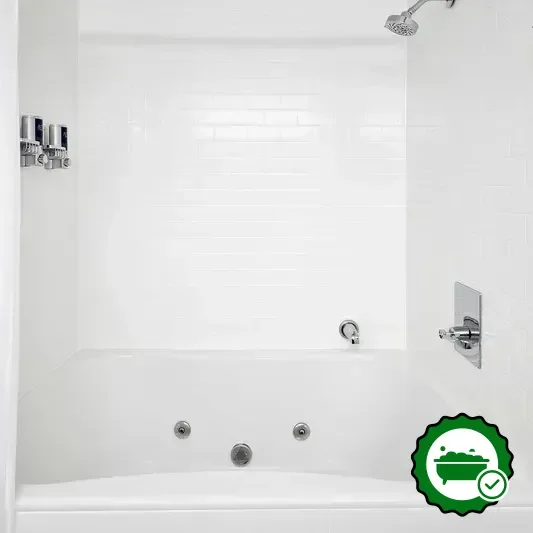 Jetted bathtub
