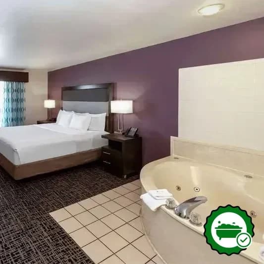 Private in-room hot tub