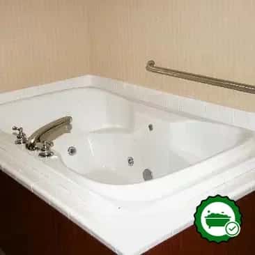 Jetted bathtub at Comfort Inn Traverse City